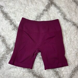 Aurola Magenta Workout Shorts